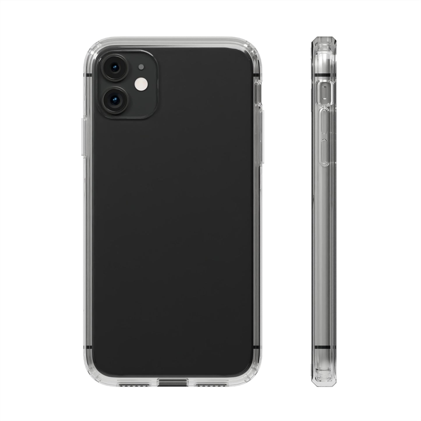 Crystal Clear Non-Yellowing Phone Case – Shockproof, Anti-Scratch Bumper Cover for iPhone & Samsung