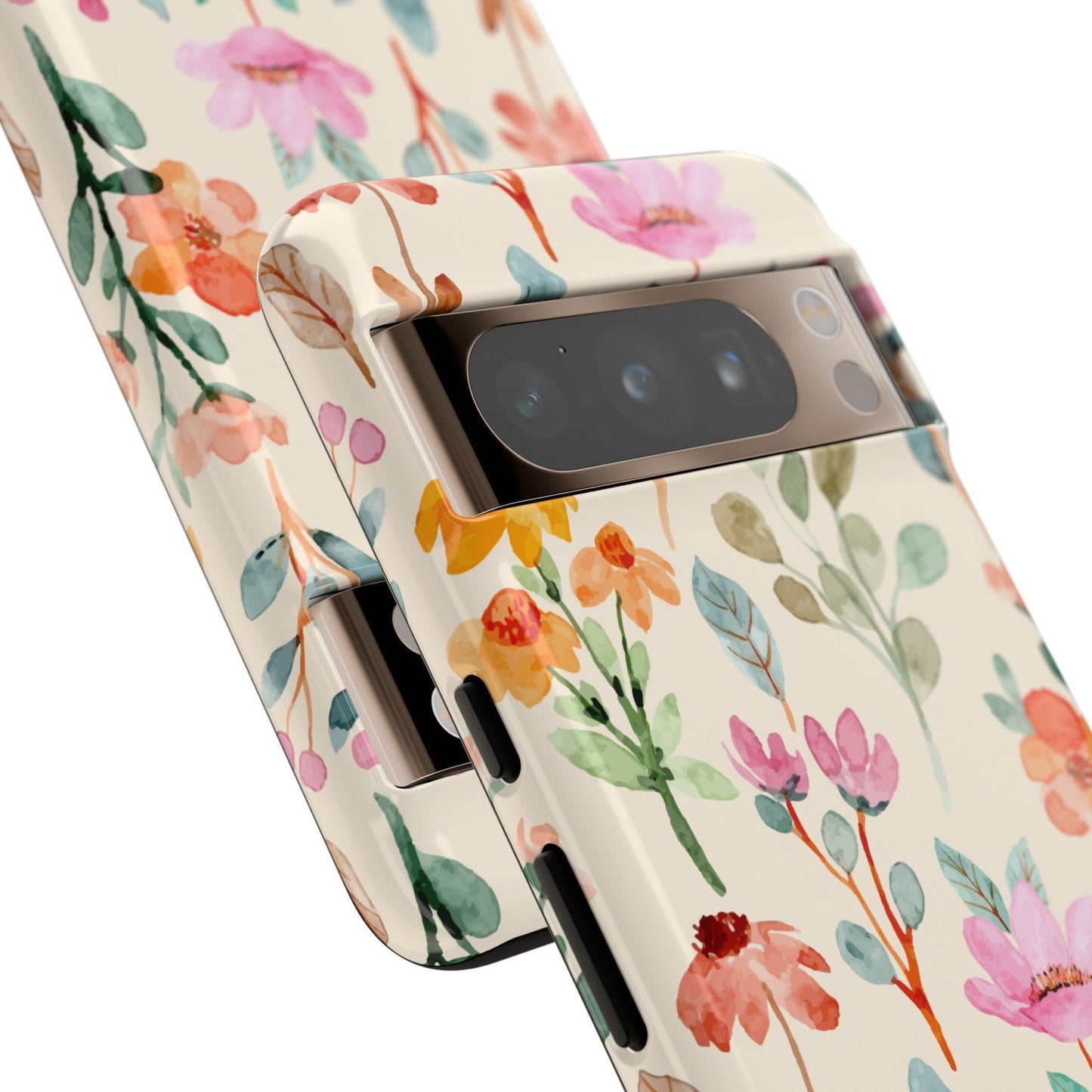 Petal Splash Watercolor Symphony Phone Case