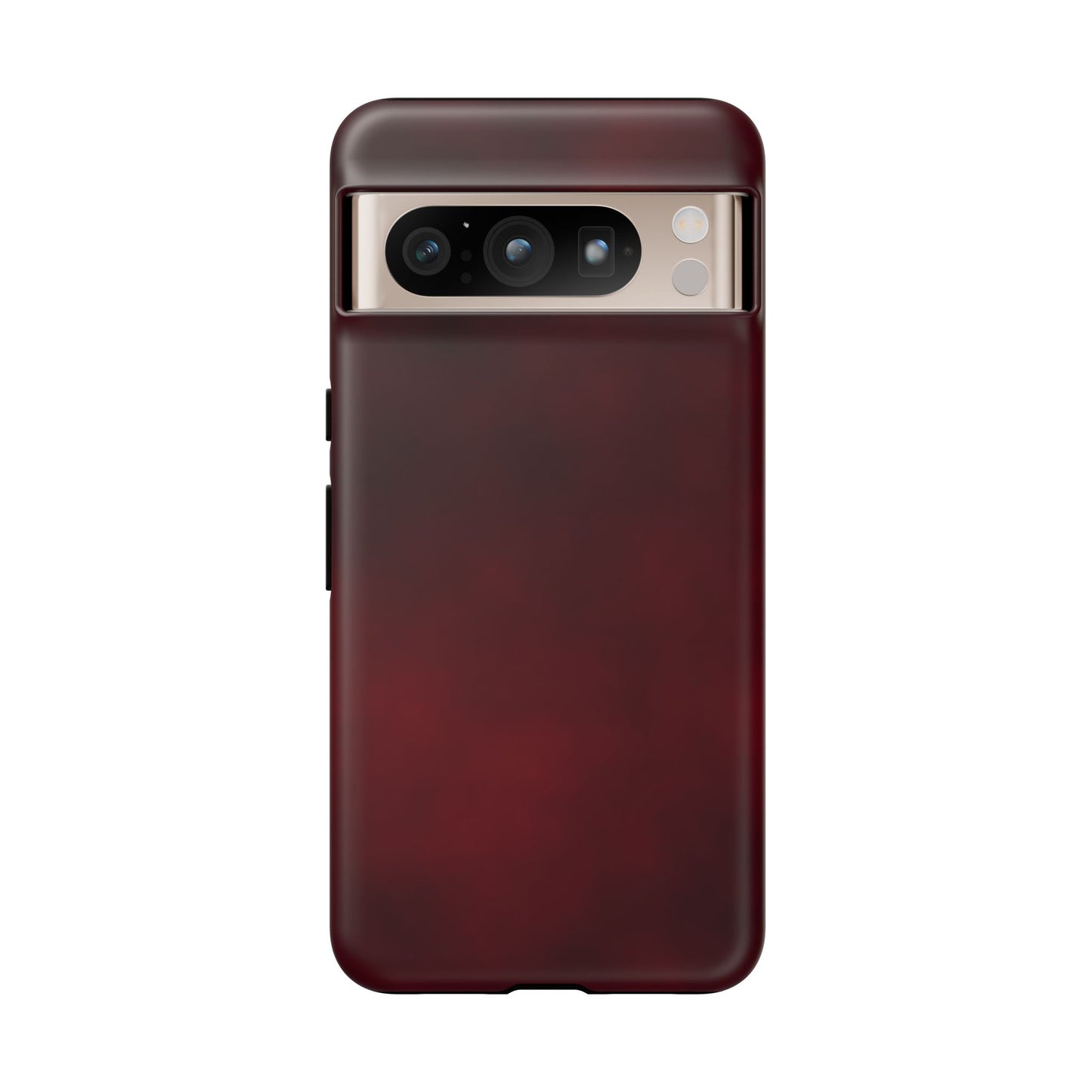 Vintage Burgundy Cherry Phone Case – Elegant Floral Design for iPhone 17 & Samsung Galaxy | Tough Protective Cover - JGUS
