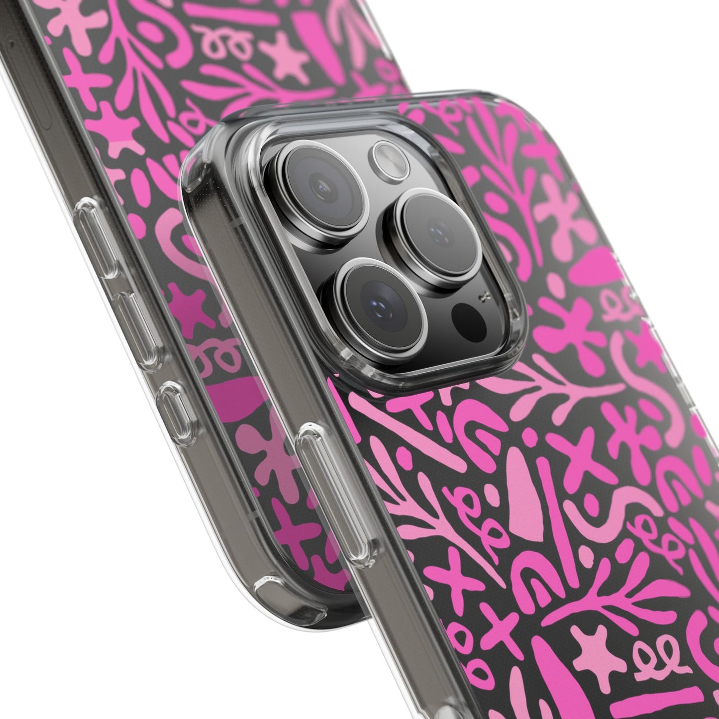 Abstract Vibes Clear Phone Case