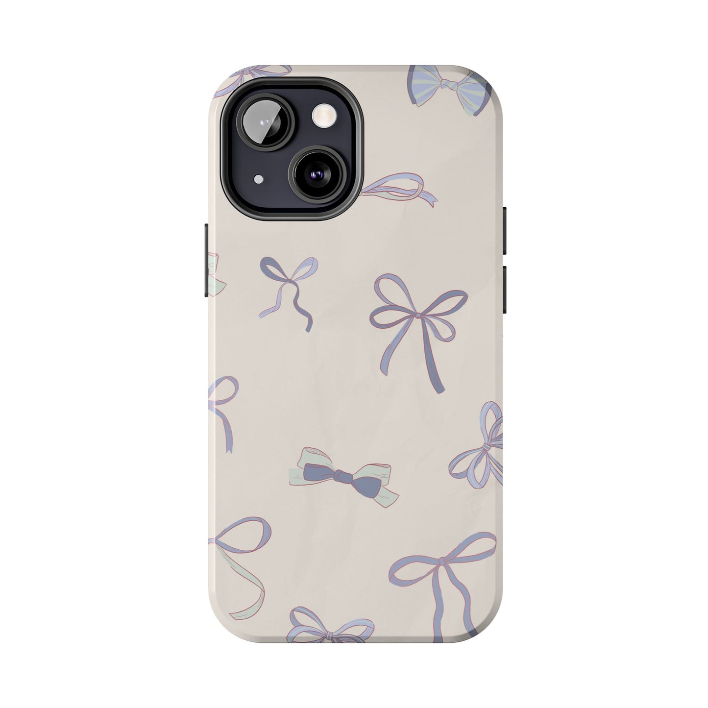 Coquette Pattern Ribbon bow Phone Case iPhone