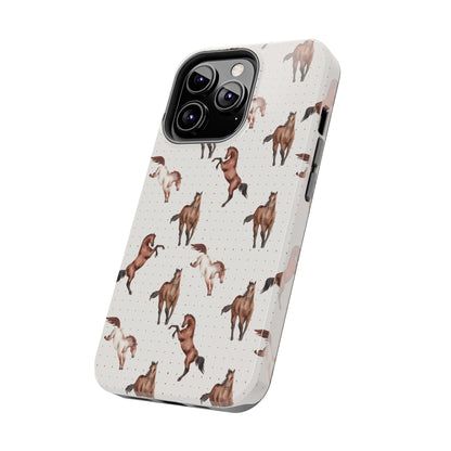 Wild Mustang Horse Pattern Phone Case – Stylish, Protective & Eco-Friendly