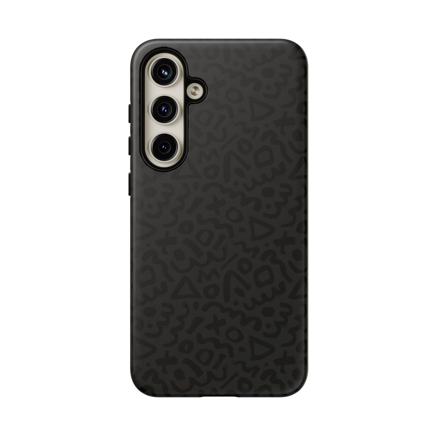 Retro Geometric Vibes Phone Case – 80s 90s Vintage Abstract Pattern for iPhone & Samsung - JGUS