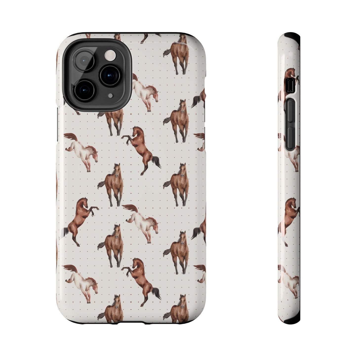 Wild Mustang Horse Pattern Phone Case – Stylish, Protective & Eco-Friendly
