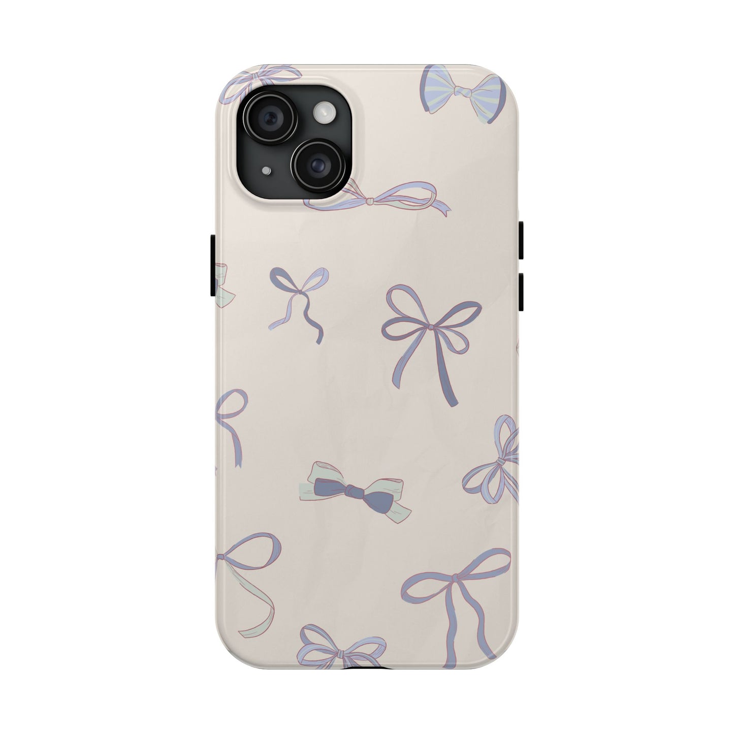 Coquette Pattern Ribbon bow Phone Case iPhone