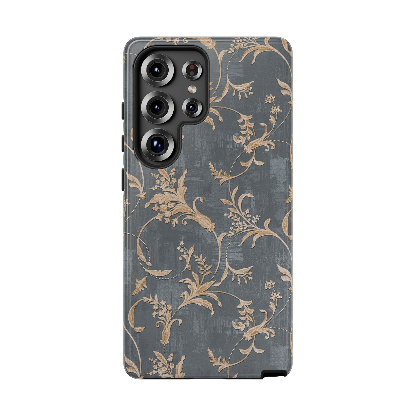 Old-Fashioned Flower Phone Case – Aesthetic Protective Cover for iPhone & Samsung - JGUS