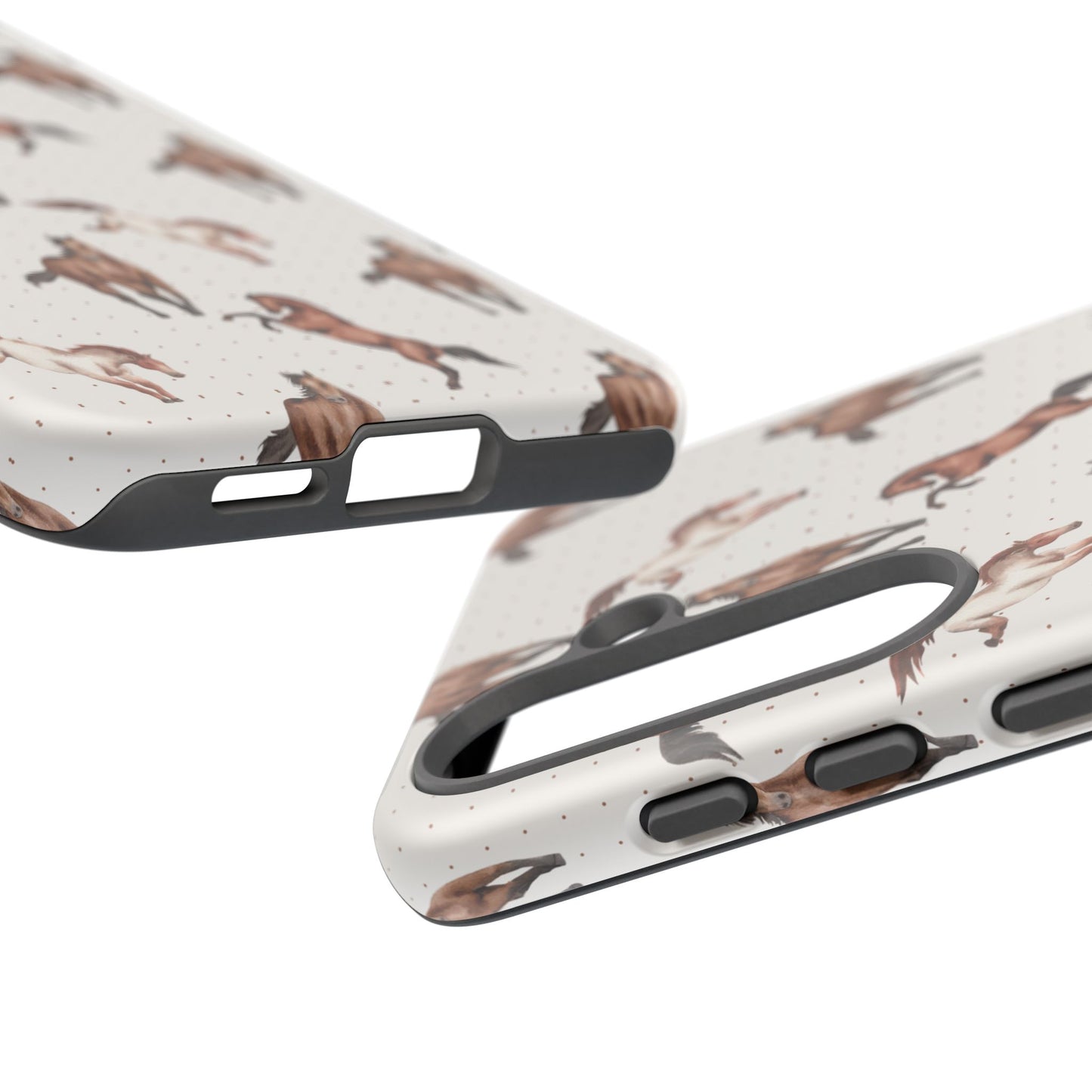 Wild Mustang Horse Pattern Phone Case – Stylish, Protective & Eco-Friendly - JGUS