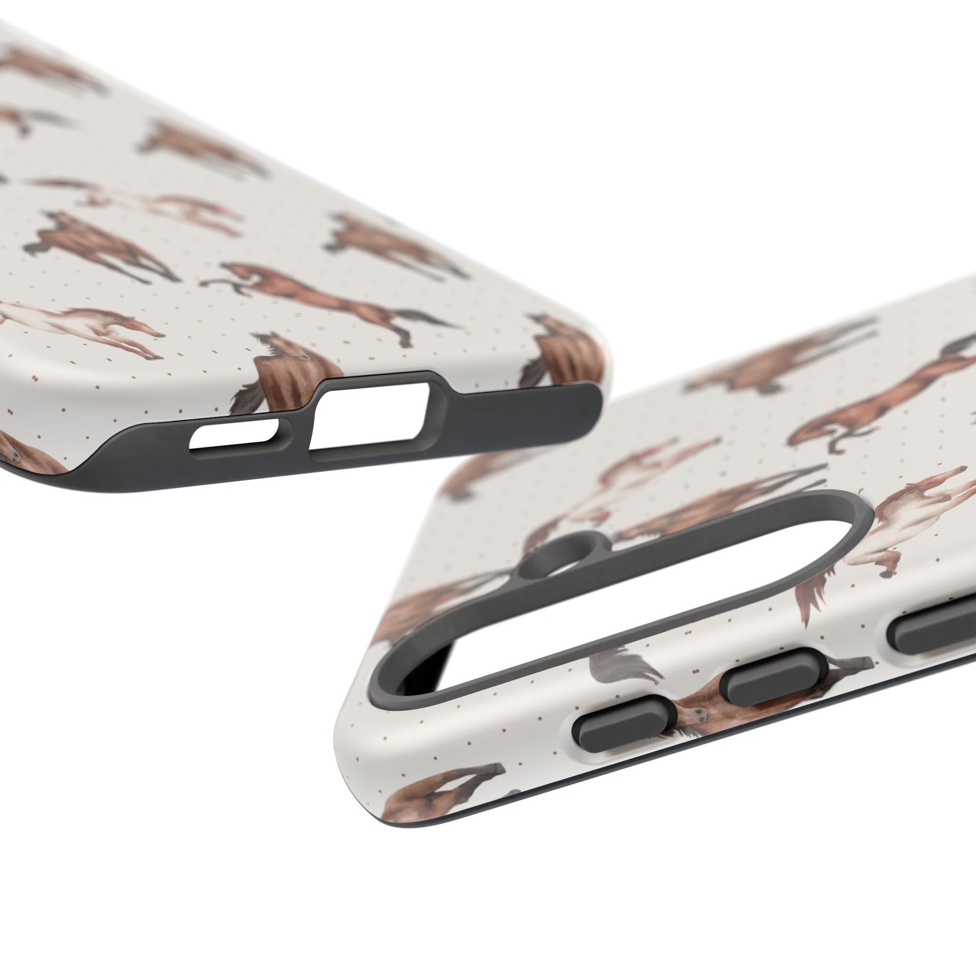 Wild Mustang Horse Pattern Phone Case – Stylish, Protective & Eco-Friendly - JGUS