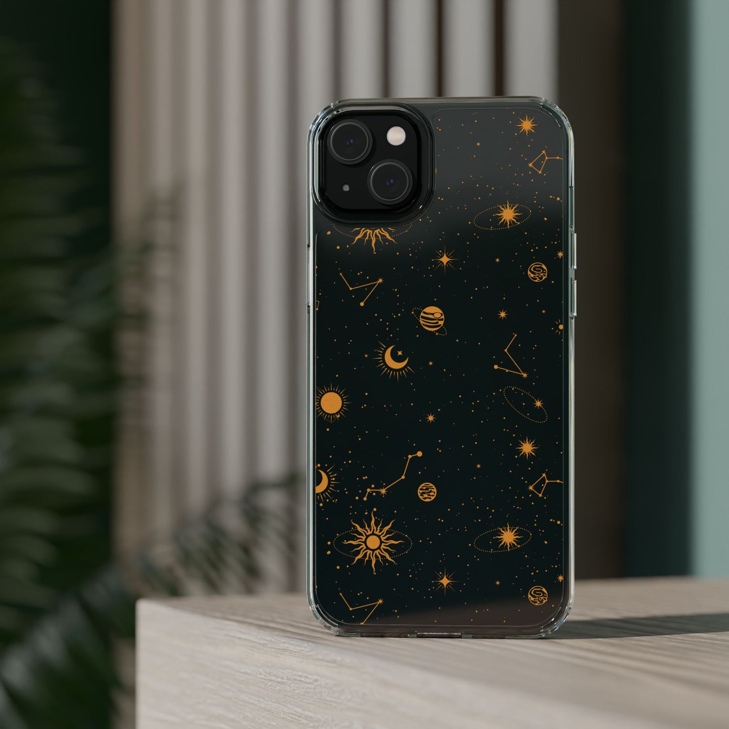 Space Magic Clear Phone Case