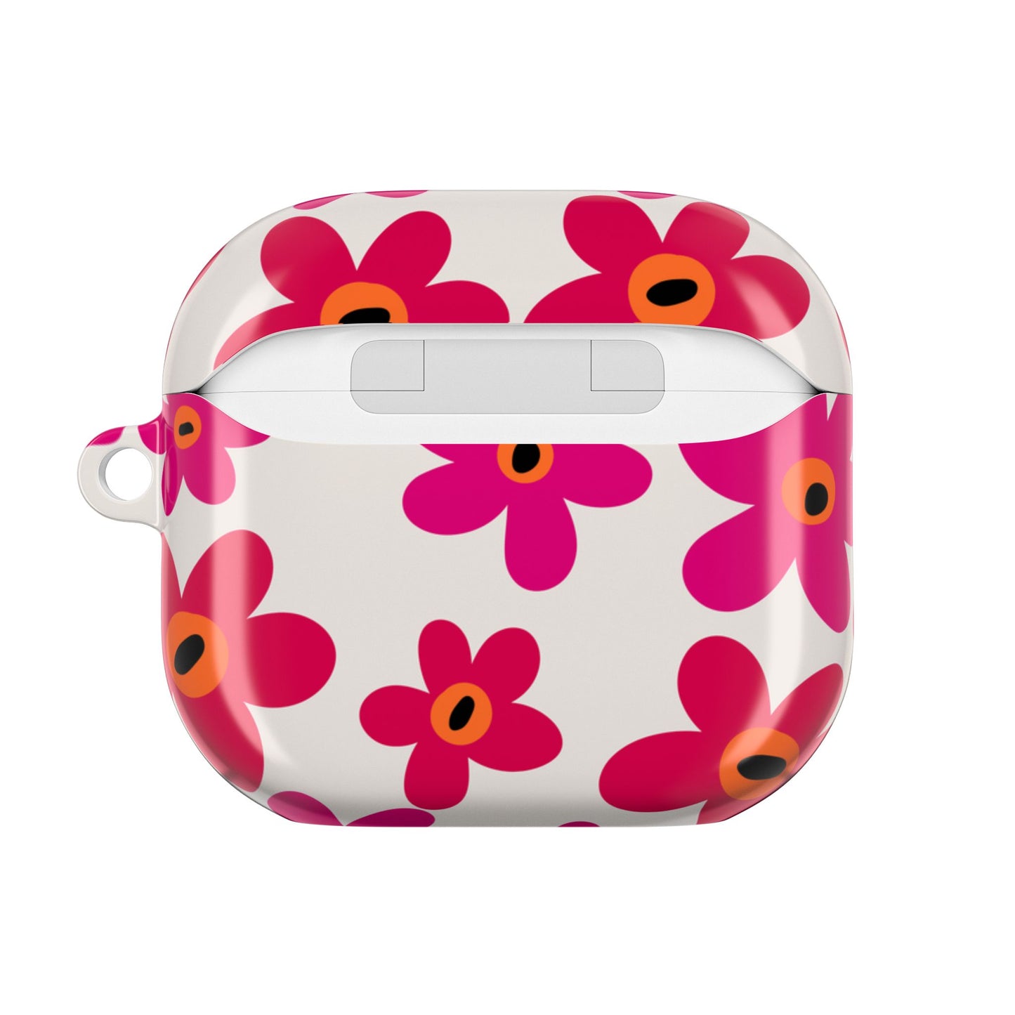 Abstract Florals Shockproof & Scratch-Resistant AirPods Case – Wireless Charging Compatible