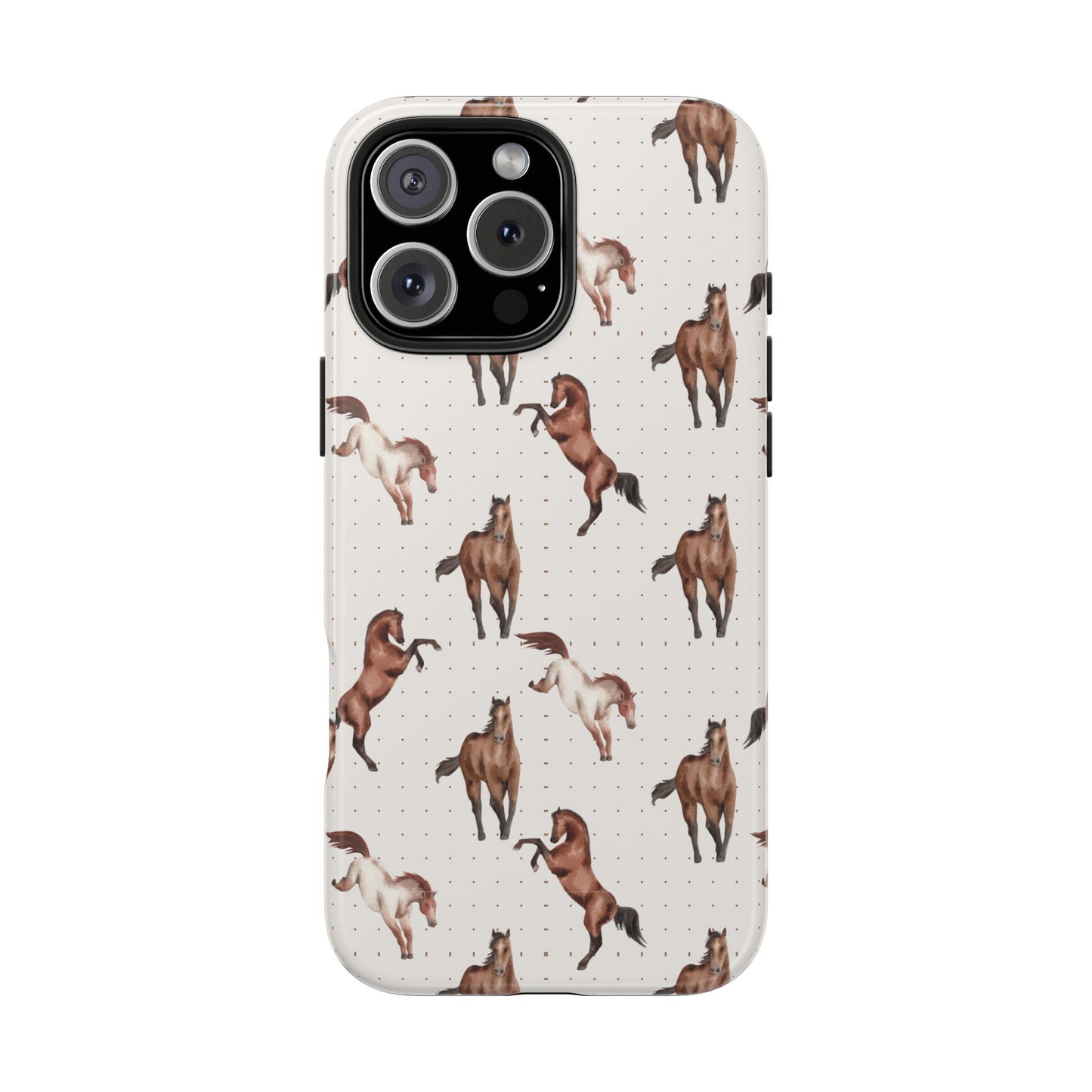 Wild Mustang Horse Pattern Phone Case – Stylish, Protective & Eco-Friendly