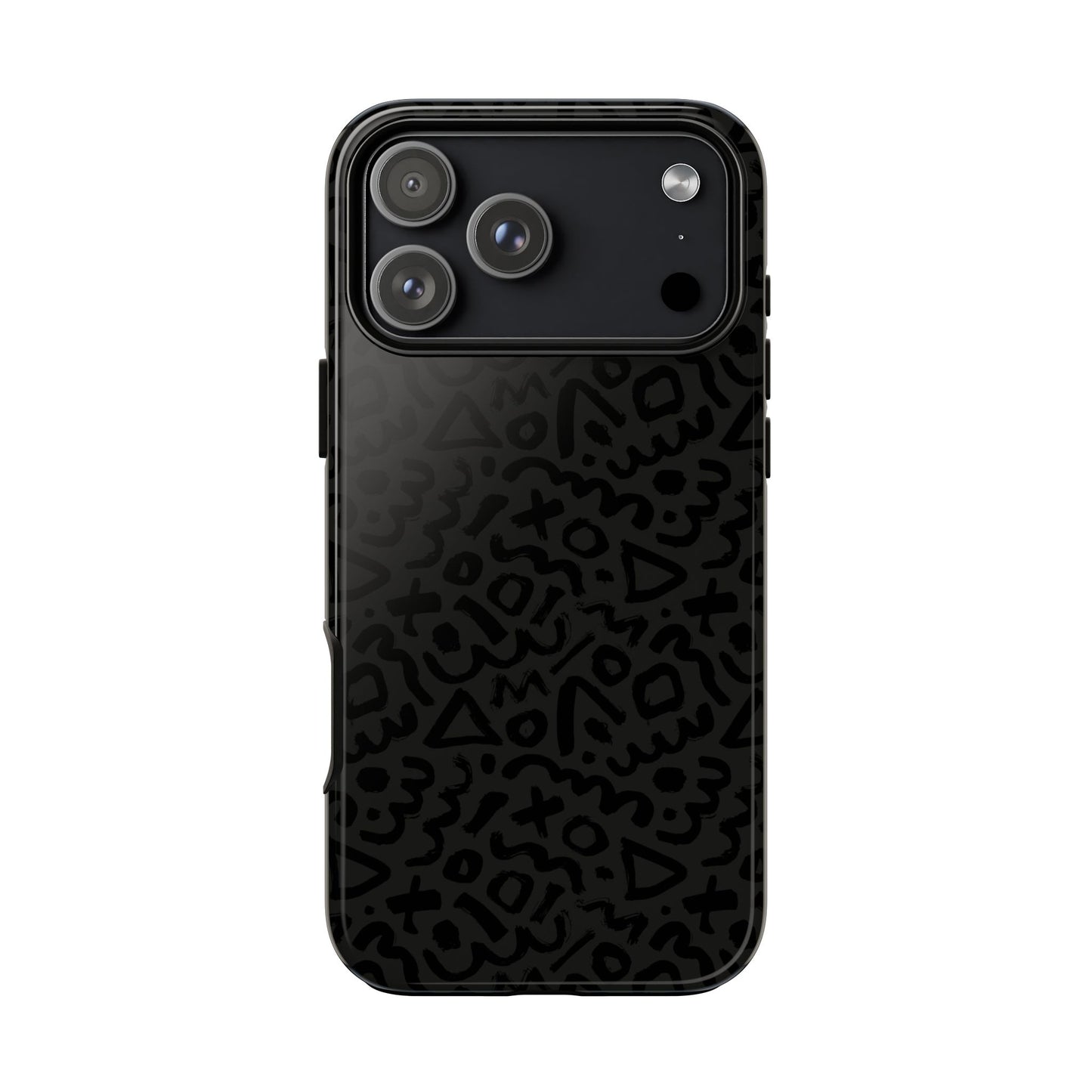 Retro Geometric Vibes Phone Case – 80s 90s Vintage Abstract Pattern for iPhone & Samsung - JGUS