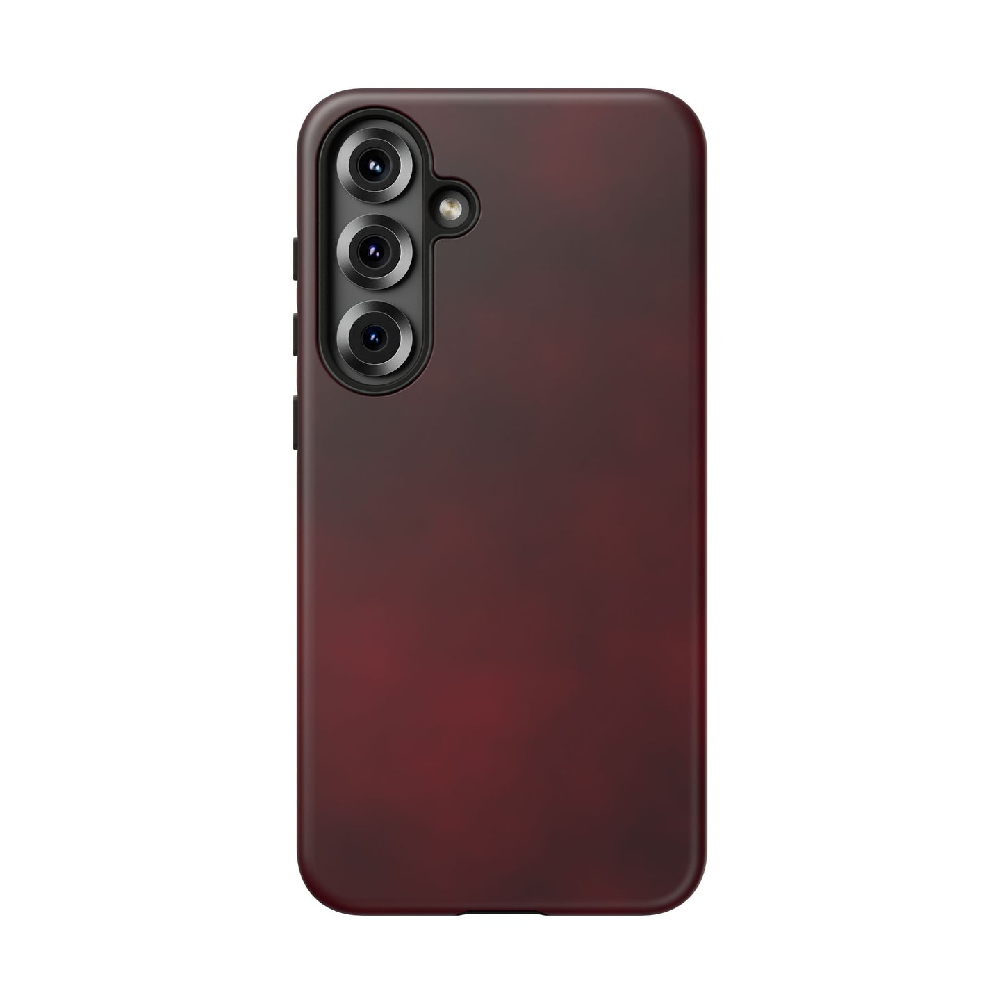 Vintage Burgundy Cherry Phone Case – Elegant Floral Design for iPhone 17 & Samsung Galaxy | Tough Protective Cover - JGUS