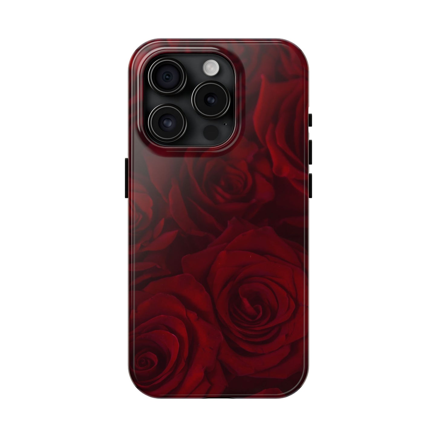 Velvet Rose - Burgundy Floral Phone Case