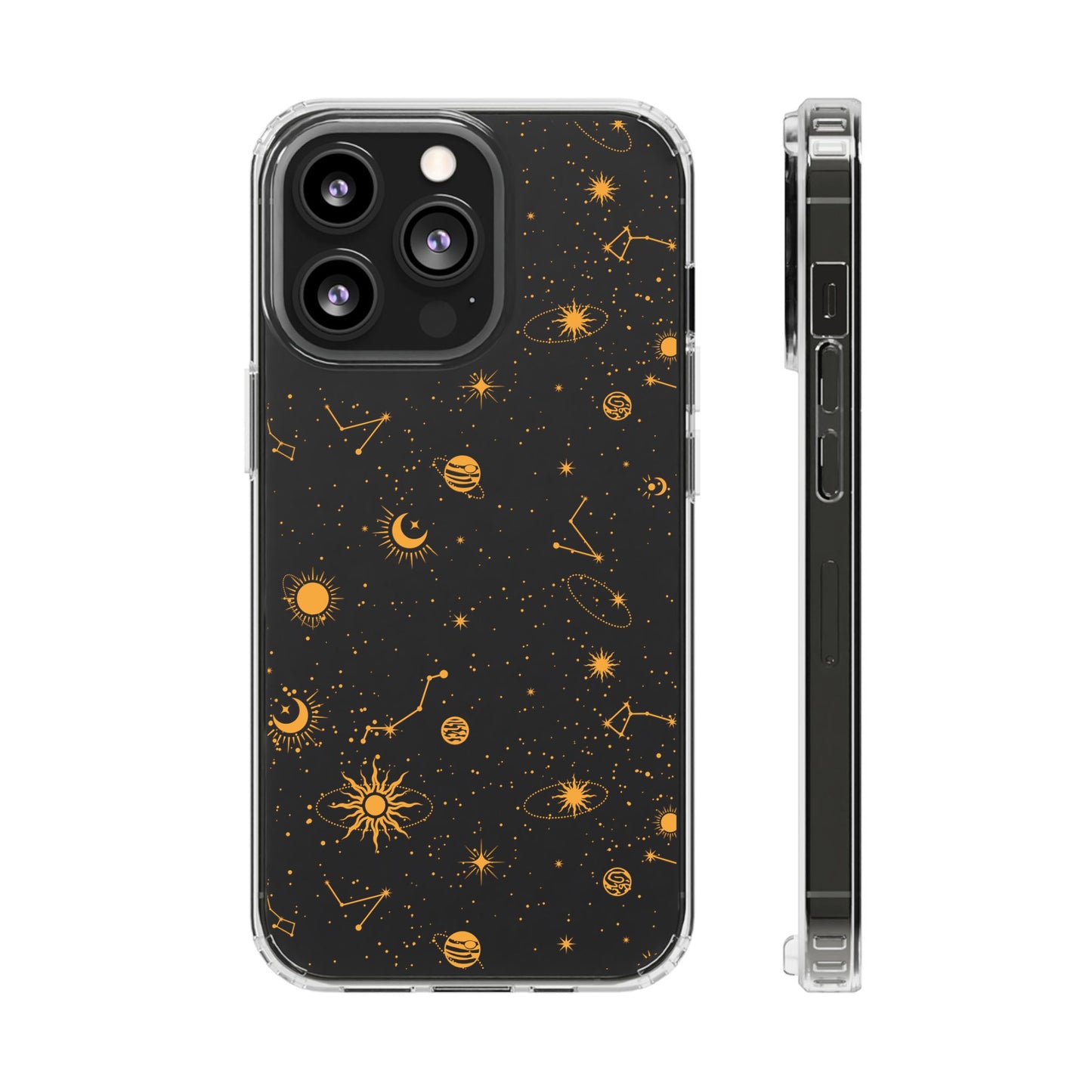 Space Magic Clear Phone Case