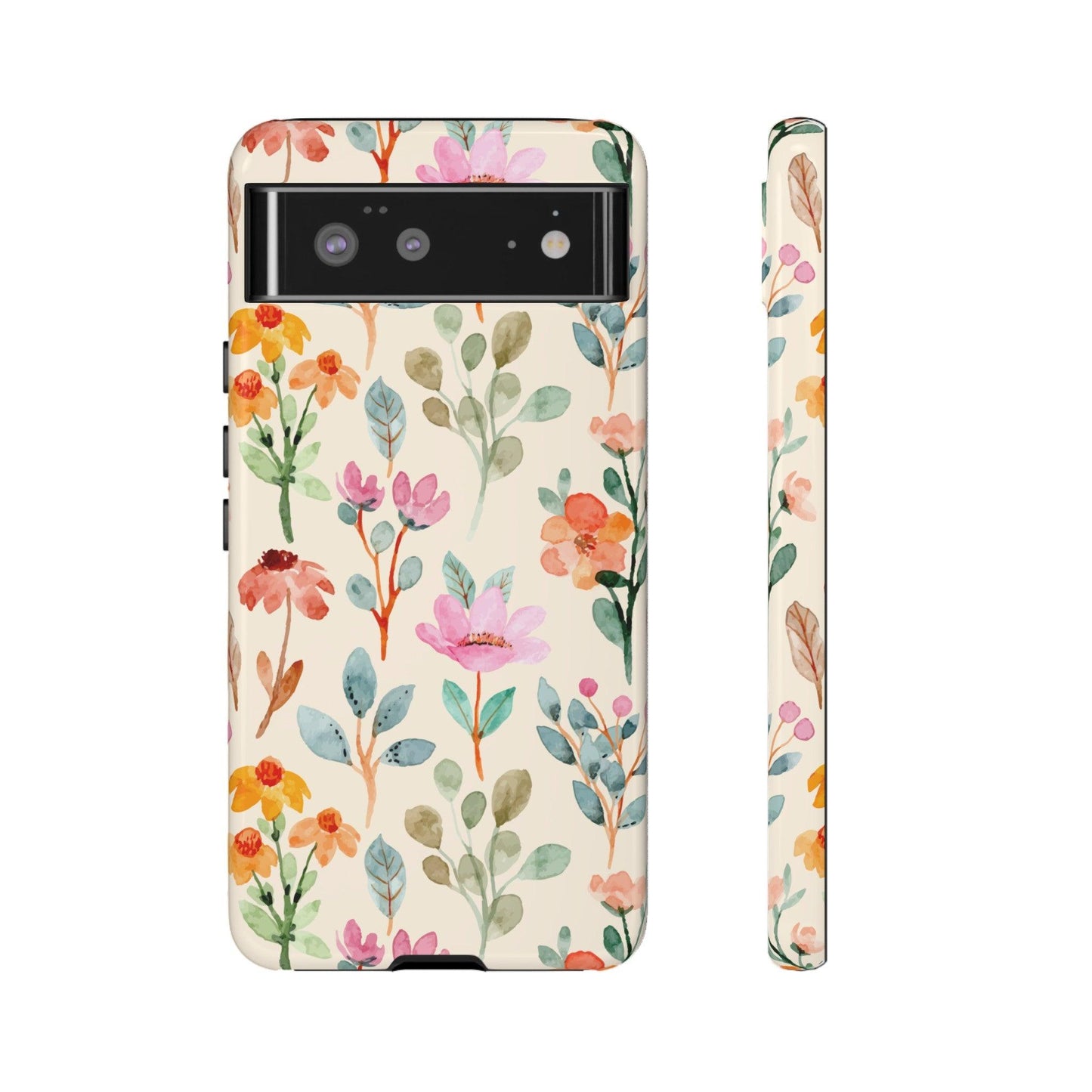 Petal Splash Watercolor Symphony Phone Case