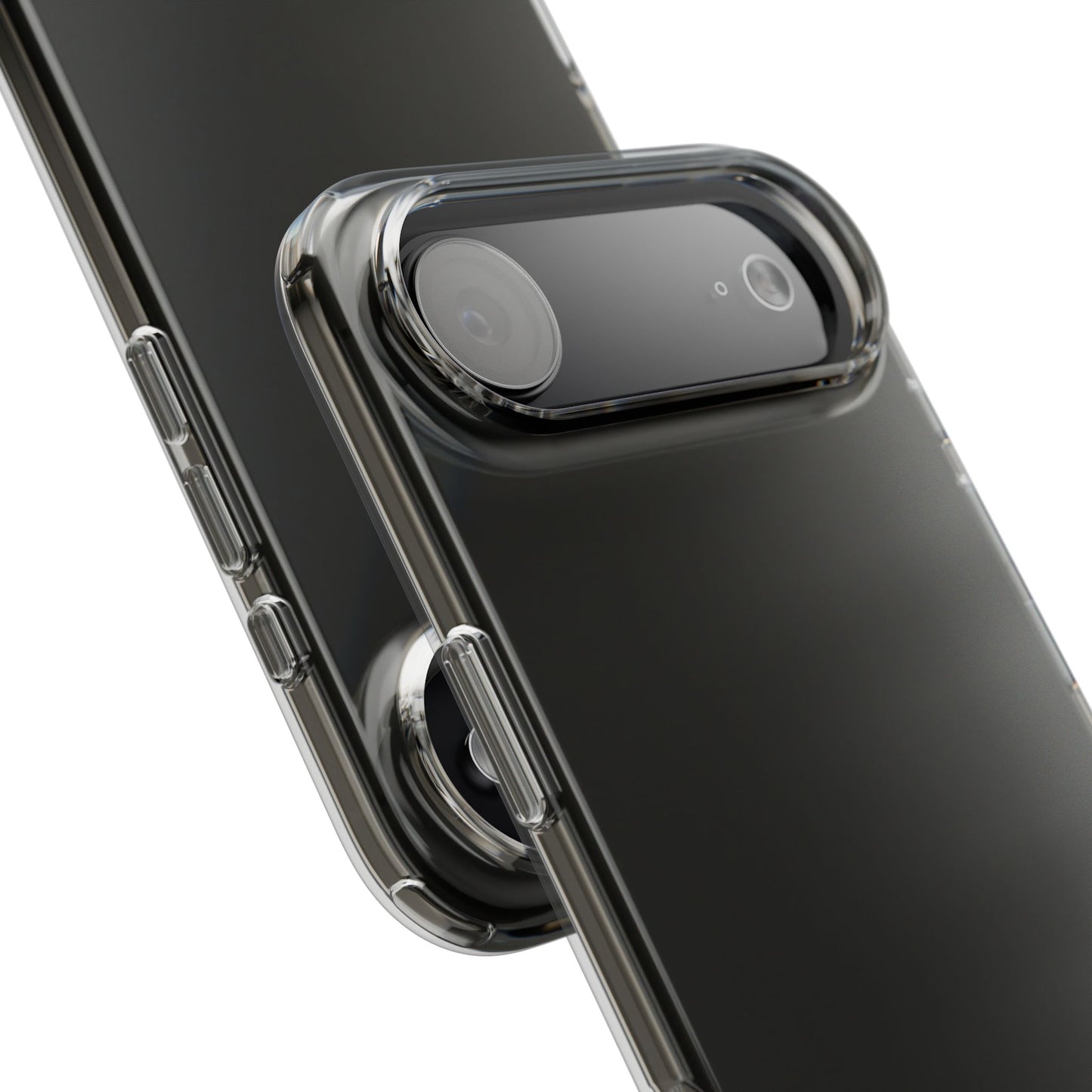 Crystal Clear Non-Yellowing Phone Case – Shockproof, Anti-Scratch Bumper Cover for iPhone & Samsung