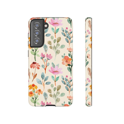 Petal Splash Watercolor Symphony Phone Case