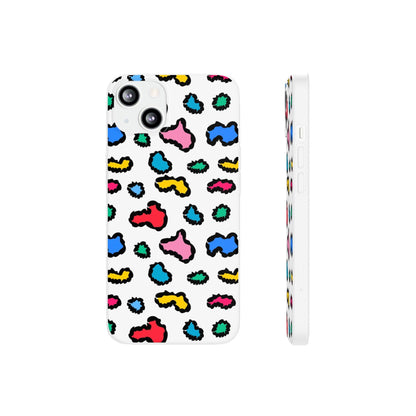 Vibrant Leopard Flexi Case - JGUS