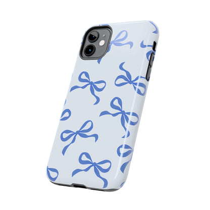 Vintage Blue Bow Phone Case