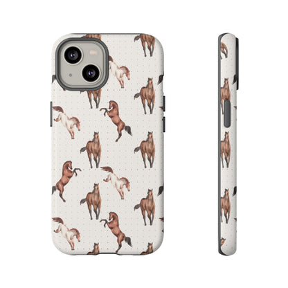 Wild Mustang Horse Pattern Phone Case – Stylish, Protective & Eco-Friendly - JGUS