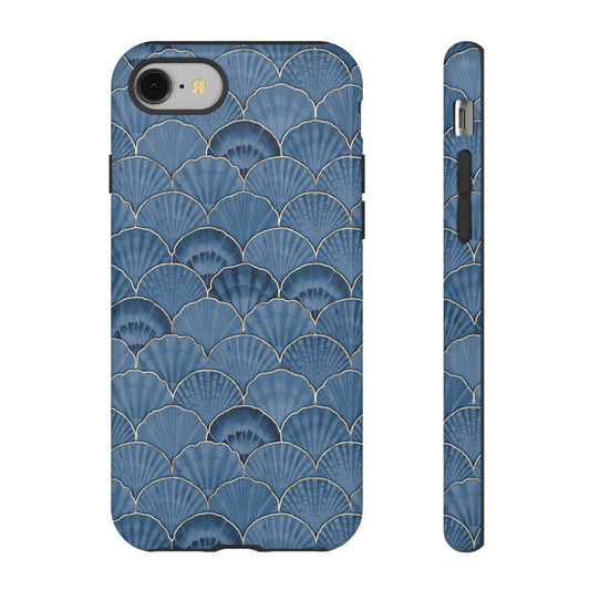 Abstract Shell Phone Case – Aesthetic Protective Cover for iPhone & Samsung - JGUS