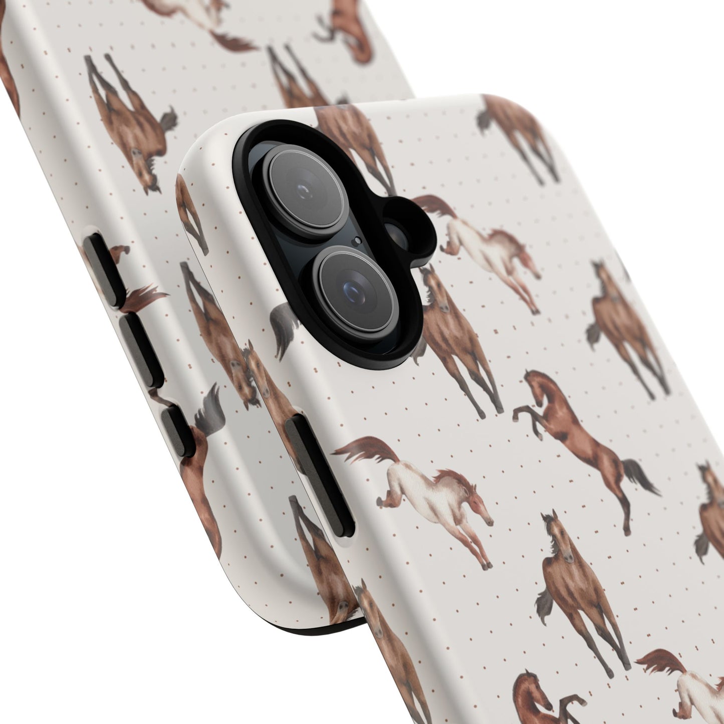 Wild Mustang Horse Pattern Phone Case – Stylish, Protective & Eco-Friendly - JGUS