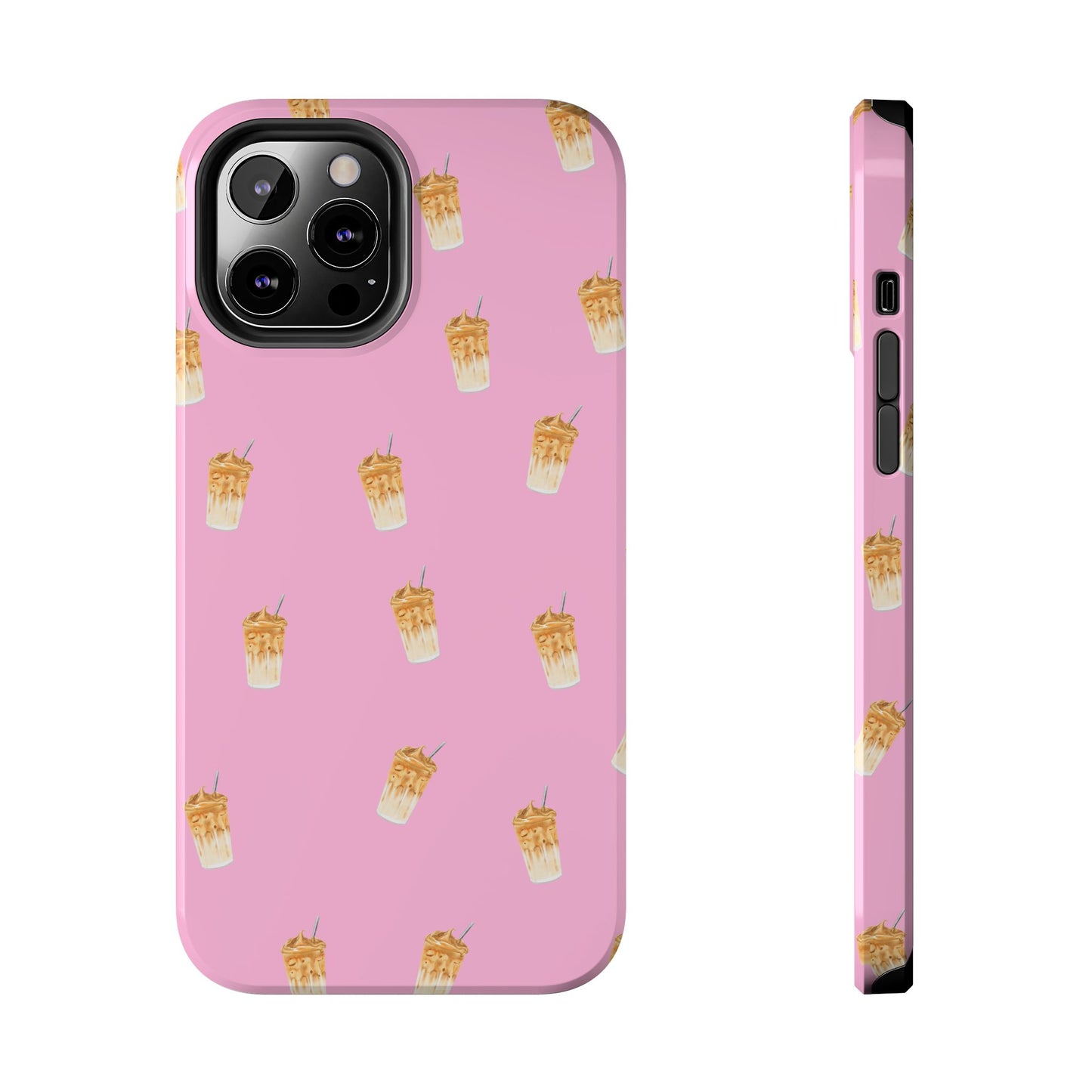 Pink Latte Love Phone Case