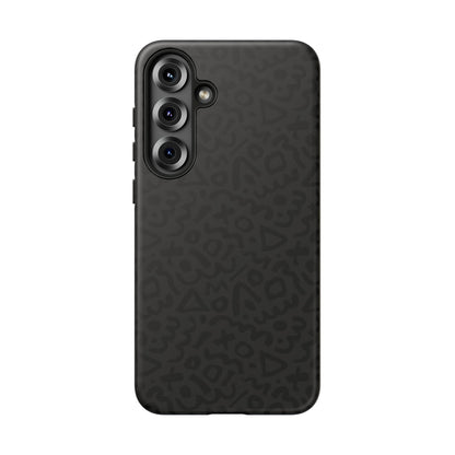 Retro Geometric Vibes Phone Case – 80s 90s Vintage Abstract Pattern for iPhone & Samsung - JGUS