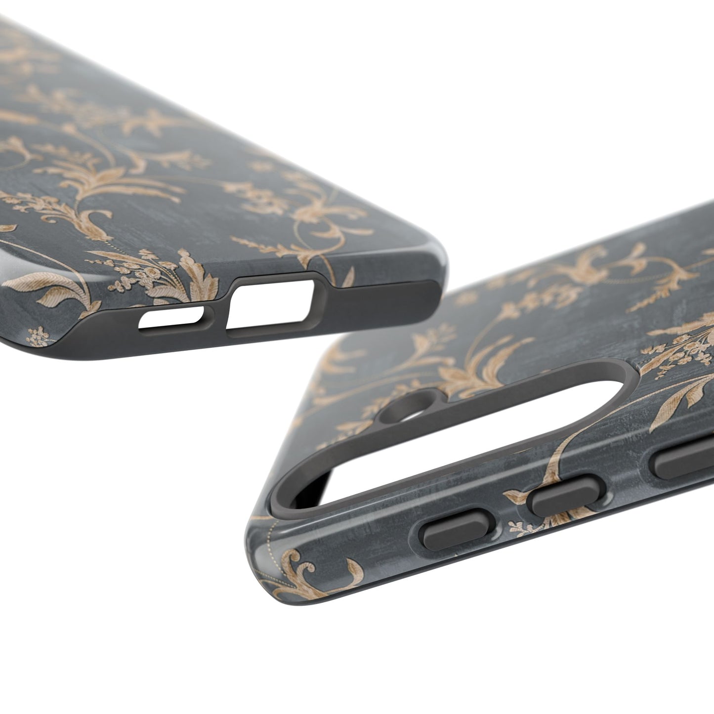 Old-Fashioned Flower Phone Case – Aesthetic Protective Cover for iPhone & Samsung - JGUS