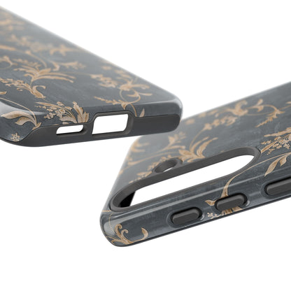 Old-Fashioned Flower Phone Case – Aesthetic Protective Cover for iPhone & Samsung - JGUS