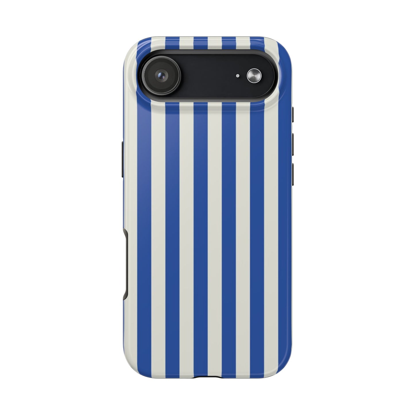 Blue White Striped Phone Case