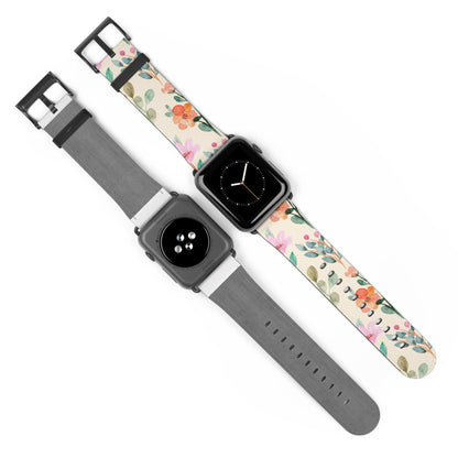 Petal Splash Watercolor Symphony Apple Watch Band - JGUS