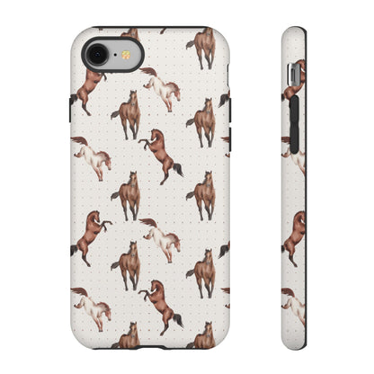Wild Mustang Horse Pattern Phone Case – Stylish, Protective & Eco-Friendly - JGUS