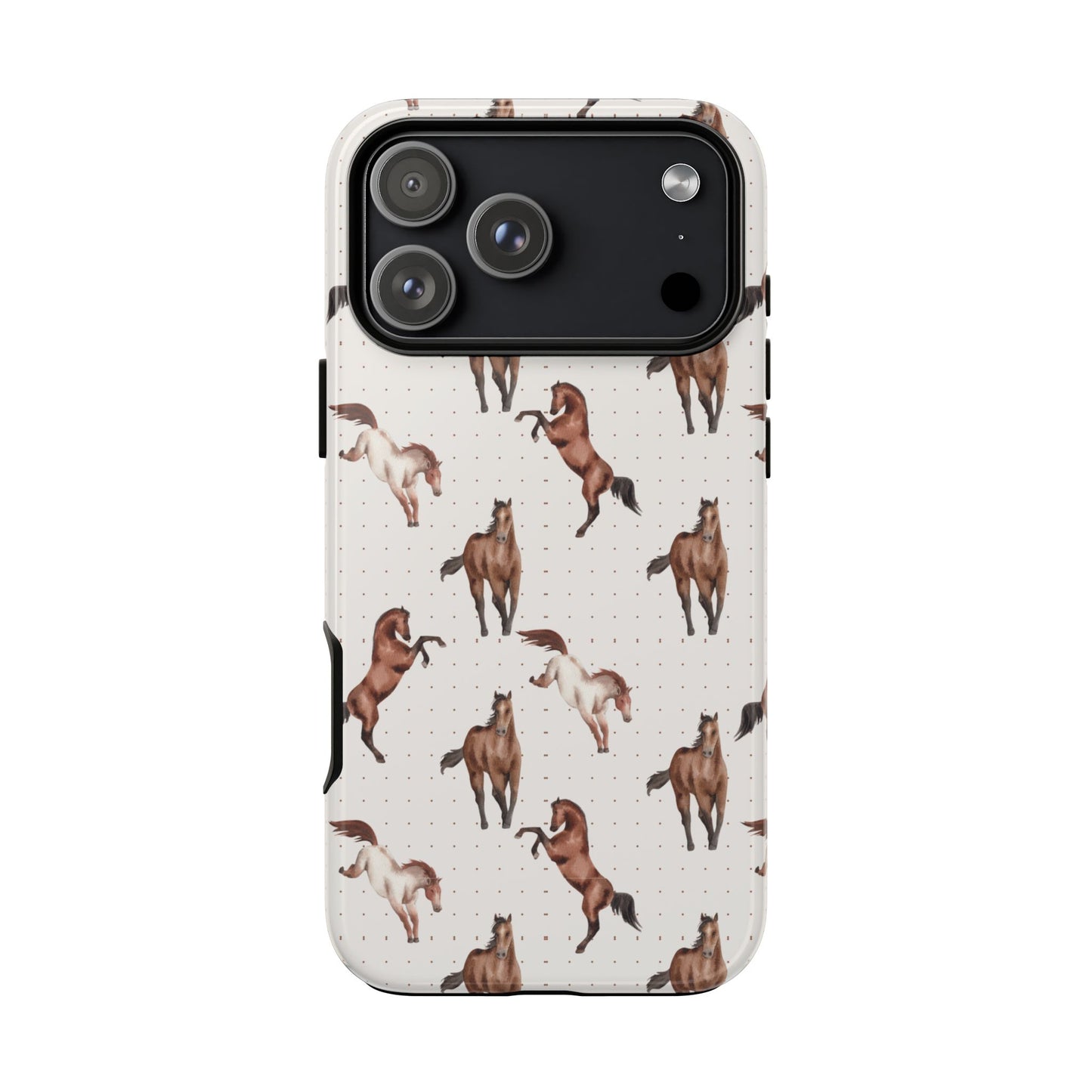 Wild Mustang Horse Pattern Phone Case – Stylish, Protective & Eco-Friendly - JGUS