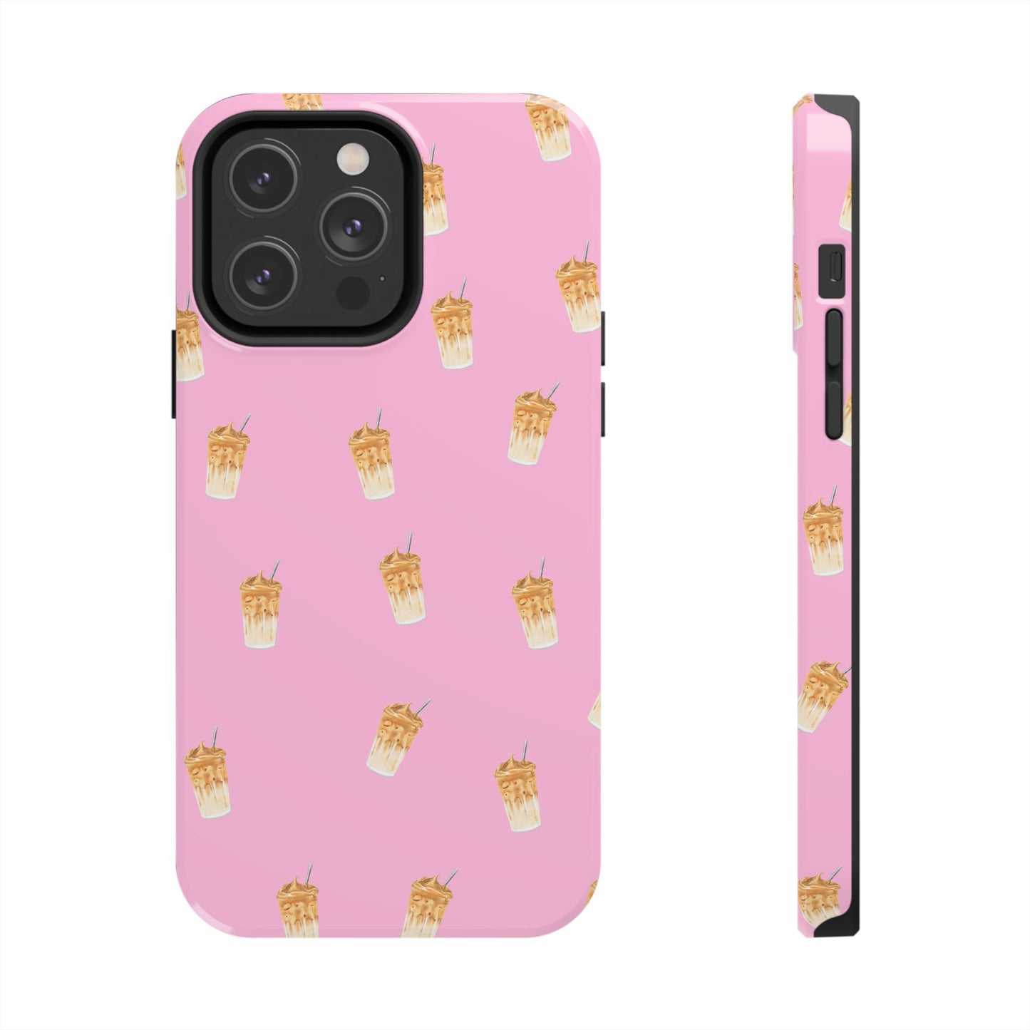 Pink Latte Love Phone Case