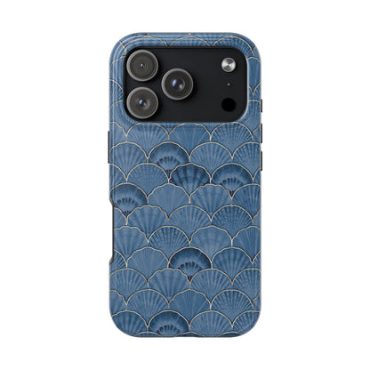 Abstract Shell Phone Case – Aesthetic Protective Cover for iPhone & Samsung