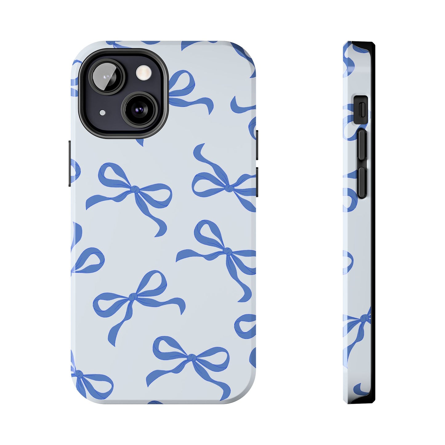 Vintage Blue Bow Phone Case