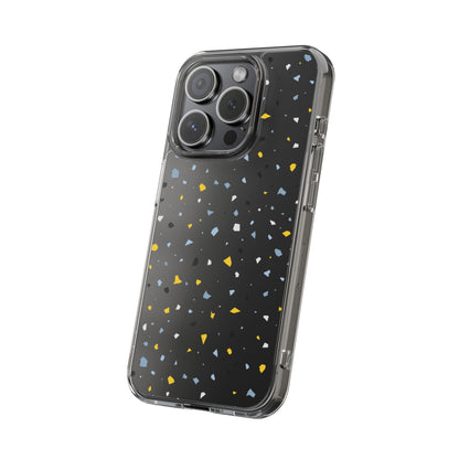 Terrazzo Chic Clear Phone Cases