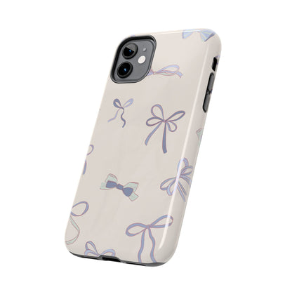 Coquette Pattern Ribbon bow Phone Case iPhone