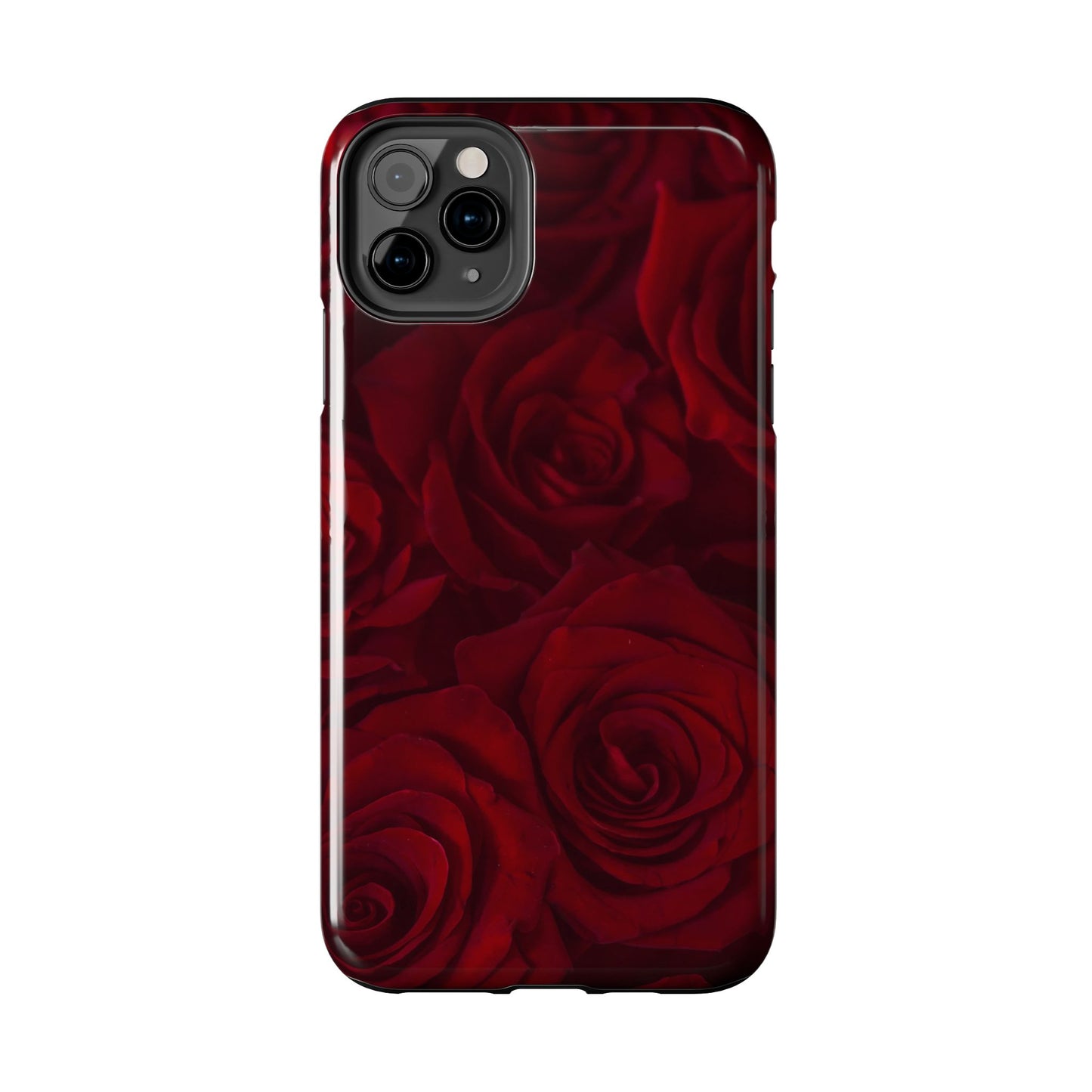 Velvet Rose - Burgundy Floral Phone Case