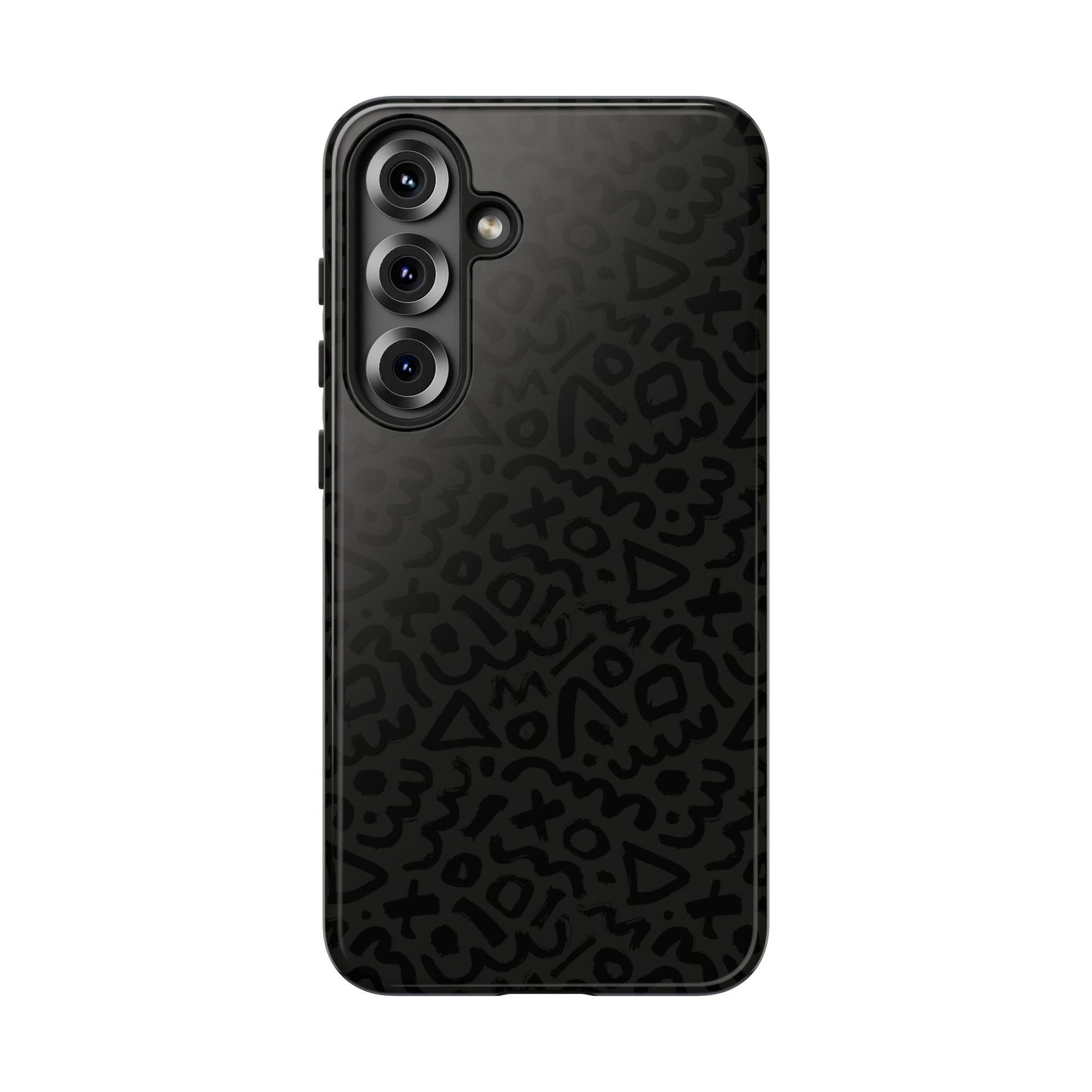Retro Geometric Vibes Phone Case – 80s 90s Vintage Abstract Pattern for iPhone & Samsung - JGUS
