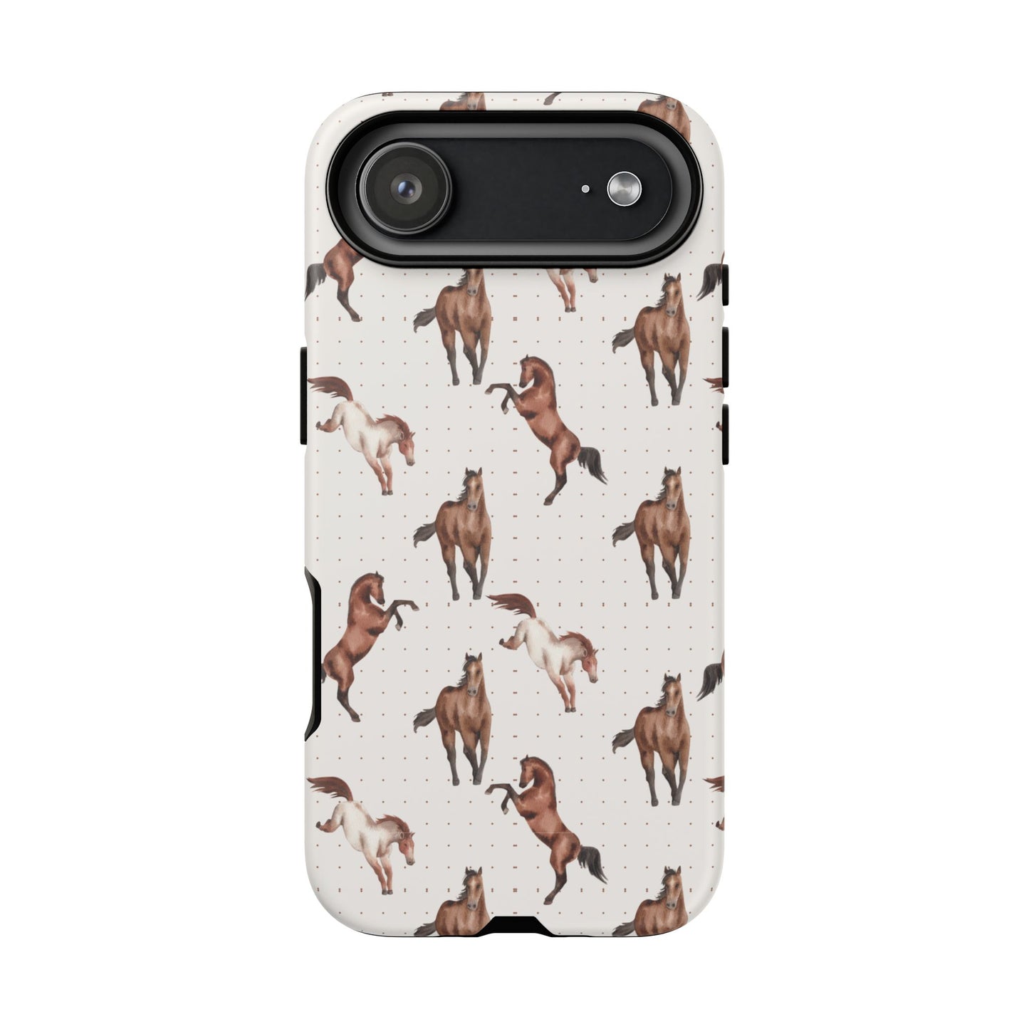 Wild Mustang Horse Pattern Phone Case – Stylish, Protective & Eco-Friendly - JGUS