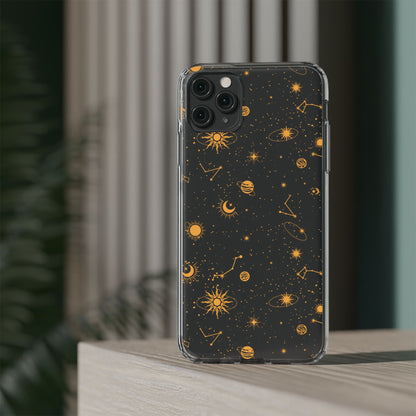 Space Magic Clear Phone Case