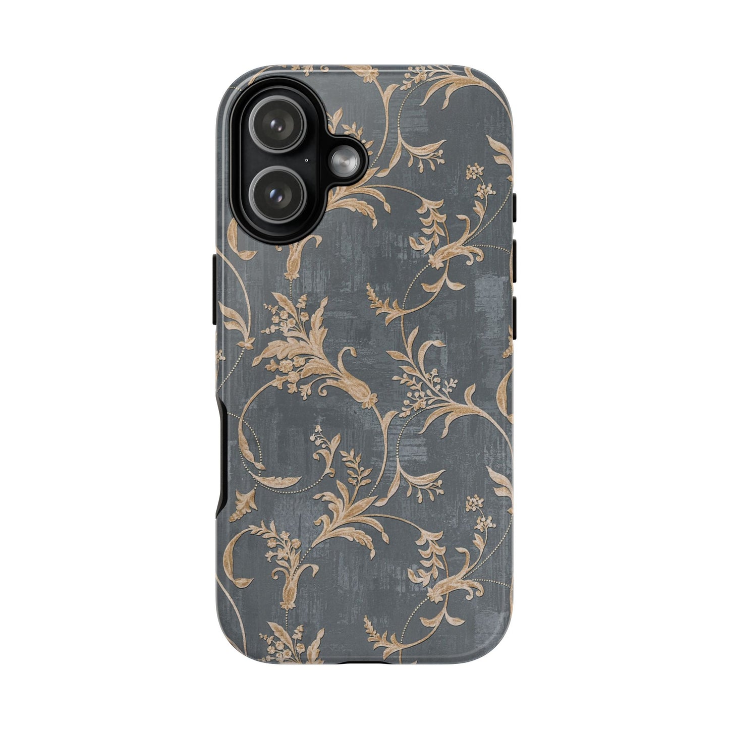 Old-Fashioned Flower Phone Case – Aesthetic Protective Cover for iPhone & Samsung - JGUS