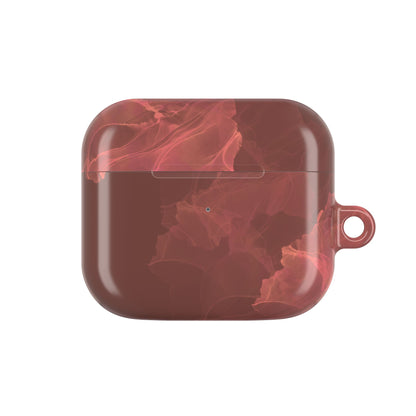 Blush Ink Splash Shockproof & Scratch-Resistant AirPods Case – Wireless Charging Compatible