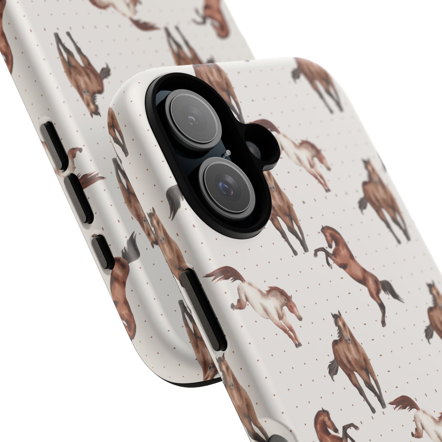 Wild Mustang Horse Pattern Phone Case – Stylish, Protective & Eco-Friendly - JGUS