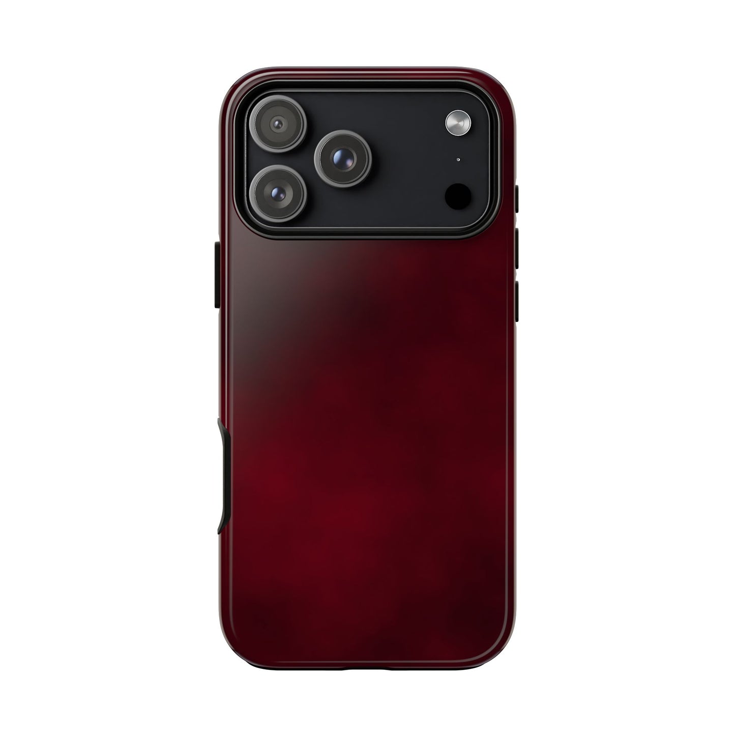 Vintage Burgundy Cherry Phone Case – Elegant Floral Design for iPhone 17 & Samsung Galaxy | Tough Protective Cover - JGUS