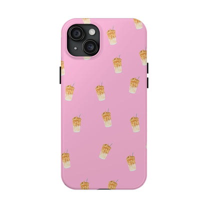 Pink Latte Love Phone Case