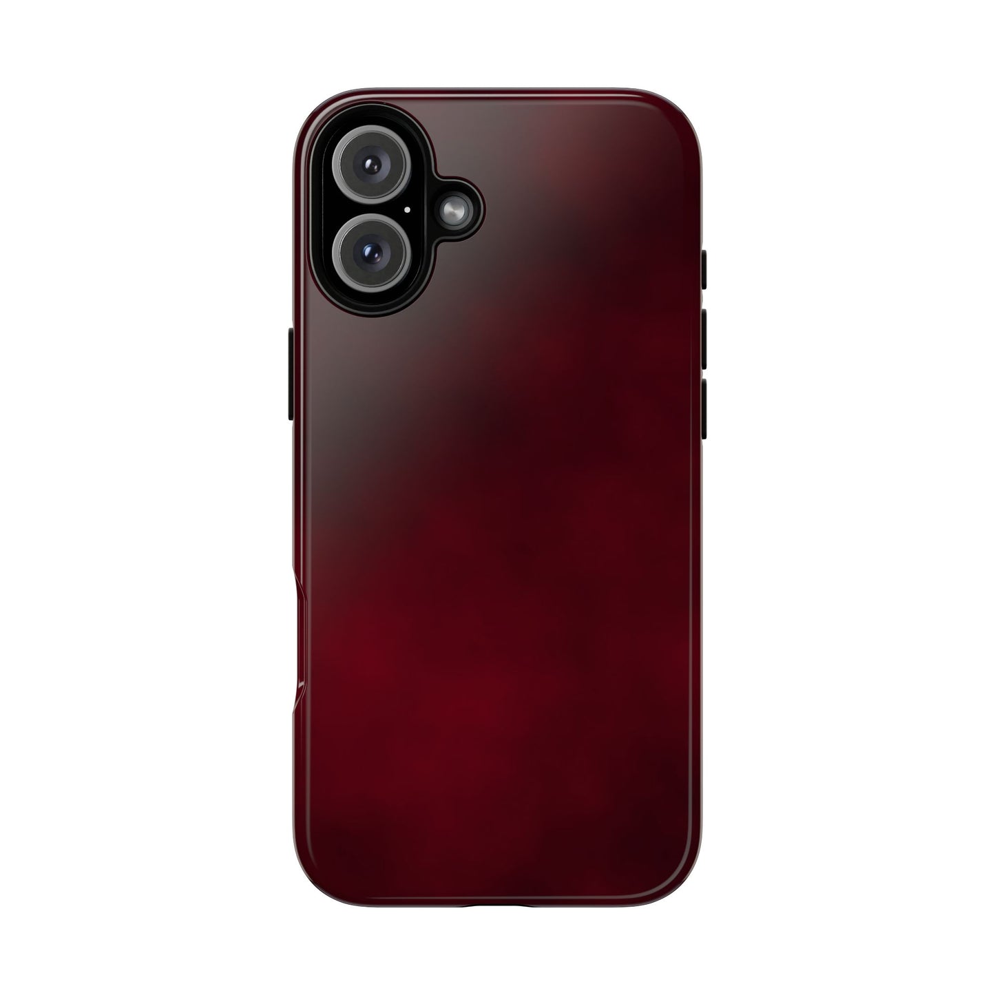 Vintage Burgundy Cherry Phone Case – Elegant Floral Design for iPhone 17 & Samsung Galaxy | Tough Protective Cover - JGUS